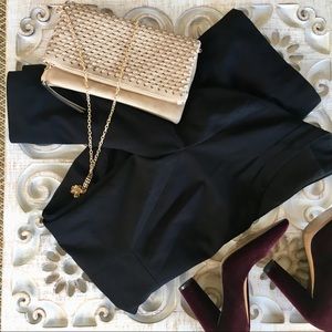 Antonio Melani Black Fitted Dress